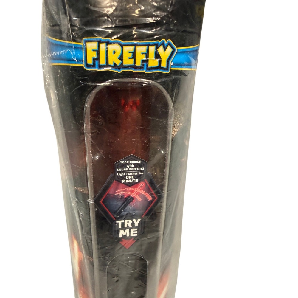 Firefly Star Wars Kylo Ren Lightsaber Light-Up Timer Electronuc Toothbrush NWT